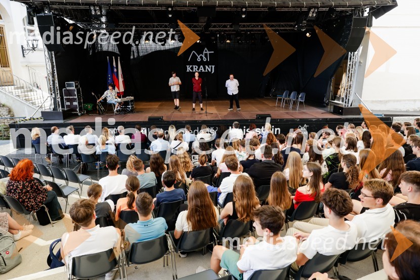 Tradicionalni sprejem kranjskih odličnjakov in prebojnikov 2025