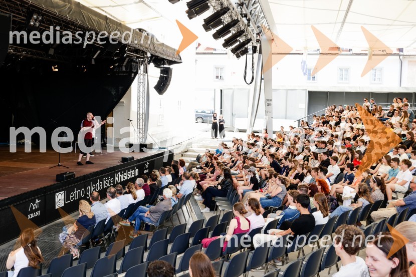 Tradicionalni sprejem kranjskih odličnjakov in prebojnikov 2025