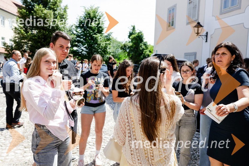 Tradicionalni sprejem kranjskih odličnjakov in prebojnikov 2025