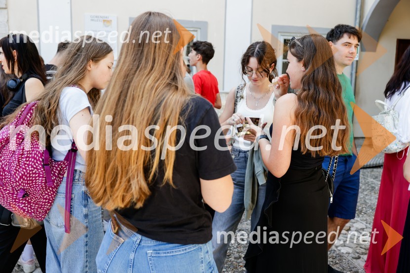 Tradicionalni sprejem kranjskih odličnjakov in prebojnikov 2025