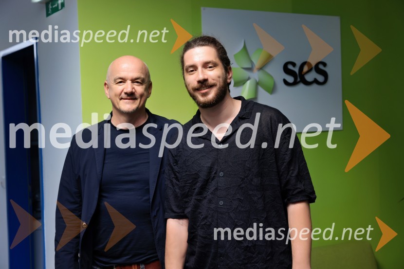  Alen Šalinović, hrvaški igralec;  Matino Antunović, hrvaški igralecIgralci serije Skrito v raju navdušili v mariborskem Europarku