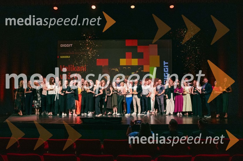 Diggit 2025, podelitev nagrad