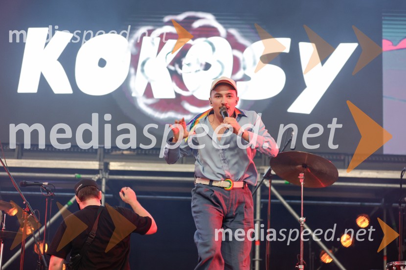  Boris Kokalj, pevec, skupina KokosyFESTIVAL 202: Joker Out, MRFY, Koala Voice, Kokosy in drugi