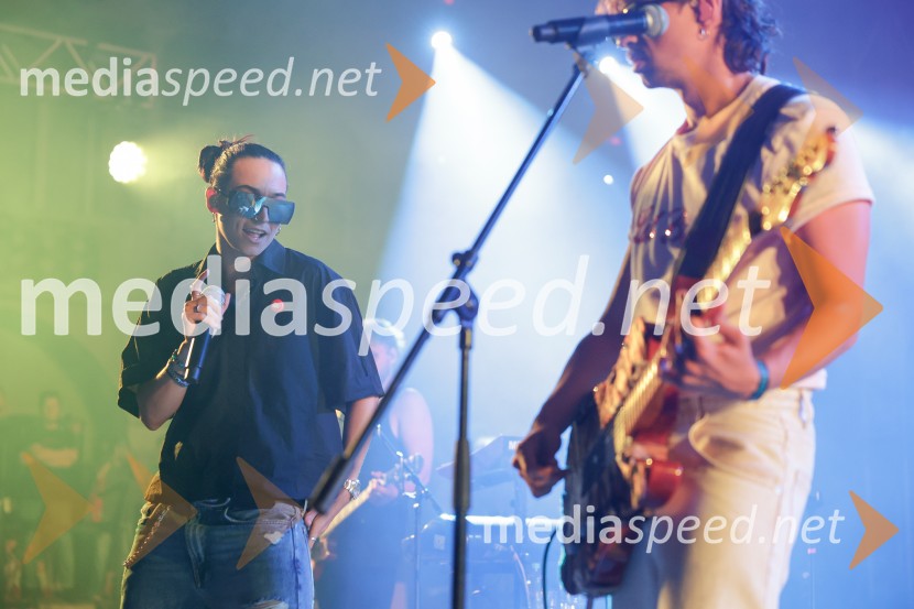  Mia Puhar Rodin - Masayah, pevka;  Gregor  Strasbergar, glasbena skupina MRFYFESTIVAL 202: Joker Out, MRFY, Koala Voice, Kokosy in drugi