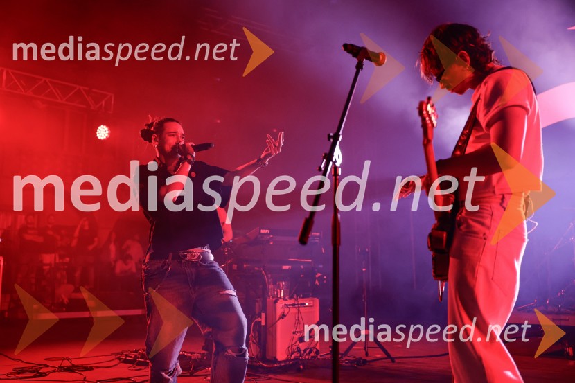  Mia Puhar Rodin - Masayah, pevka;  Gregor  Strasbergar, glasbena skupina MRFYFESTIVAL 202: Joker Out, MRFY, Koala Voice, Kokosy in drugi