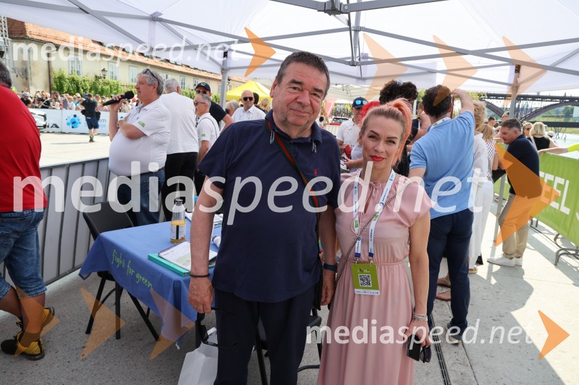  Srečko Vilar, podžupan mestne občine Maribor;  ... 4. etapa dirke po Sloveniji štartala na Lentu
