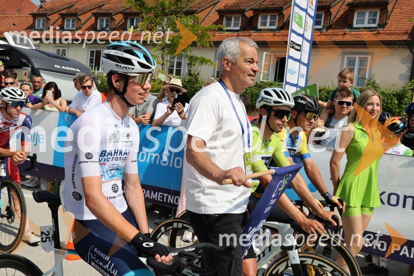  Aleksander Saša Arsenovič, župan, Mestna občina Maribor4. etapa dirke po Sloveniji štartala na Lentu