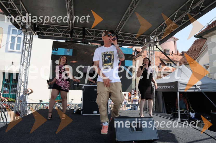  Boštjan Čukur, raper, 6 Pack Čukur4. etapa dirke po Sloveniji štartala na Lentu