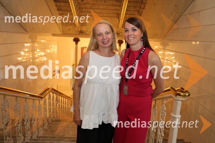  Jasmina Leskovar, SNG Maribor;  Špela Lešnik, producentka Drame SNG Maribor60. Borštnikovo srečanje, slavnostna otvoritev s predstavo Lapis Lazuli