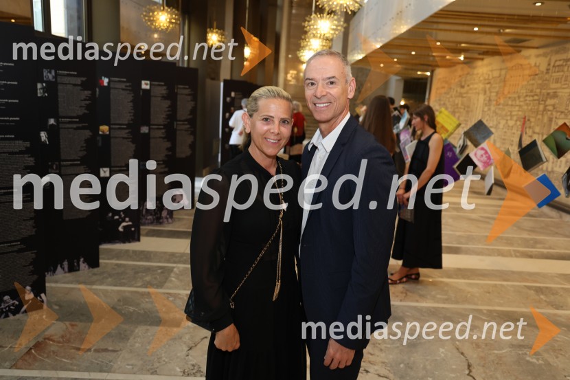  Patricia  Koren Vilčnik, marketing, Press clipping;  Boštjan Vilčnik, direktor, podjetje Press Clipping60. Borštnikovo srečanje, slavnostna otvoritev s predstavo Lapis Lazuli