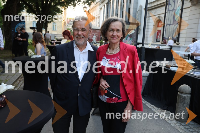 mag. Zdravko Luketič, mestni svetnik MOM, Nova Slovenija – Krščanski demokrati;  Nilda Luketič60. Borštnikovo srečanje, slavnostna otvoritev s predstavo Lapis Lazuli