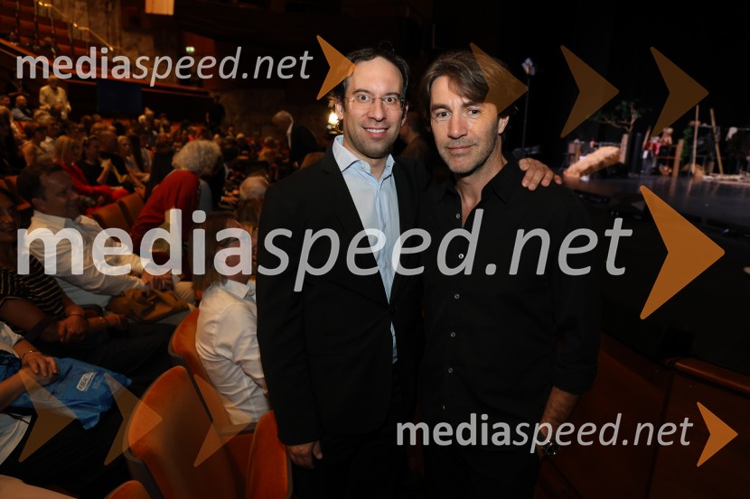  Simon Krečič, umetniški direktor Opere SNG Maribor;  Edward Clug, umetniški direktor, Balet SNG Maribor60. Borštnikovo srečanje, slavnostna otvoritev s predstavo Lapis Lazuli