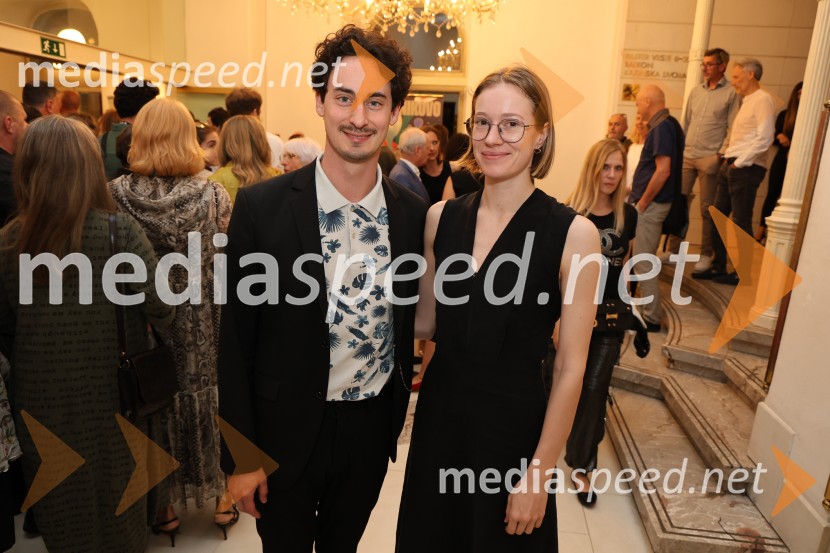  Žan Koprivnik, igralec;  Julija Klavžar, igralka60. Borštnikovo srečanje, slavnostna otvoritev s predstavo Lapis Lazuli