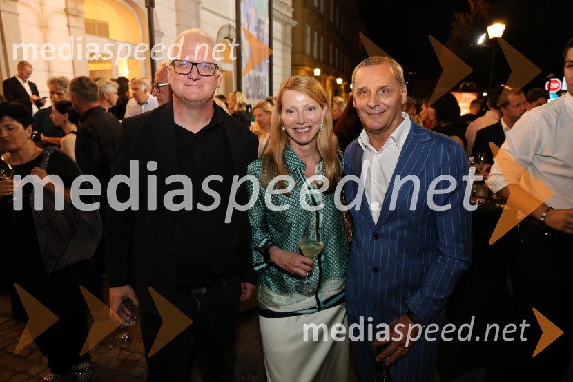  ... ;  Nataša Matjašec Rošker, igralka;  Danilo Rošker, direktor SNG Maribor60. Borštnikovo srečanje, slavnostna otvoritev s predstavo Lapis Lazuli