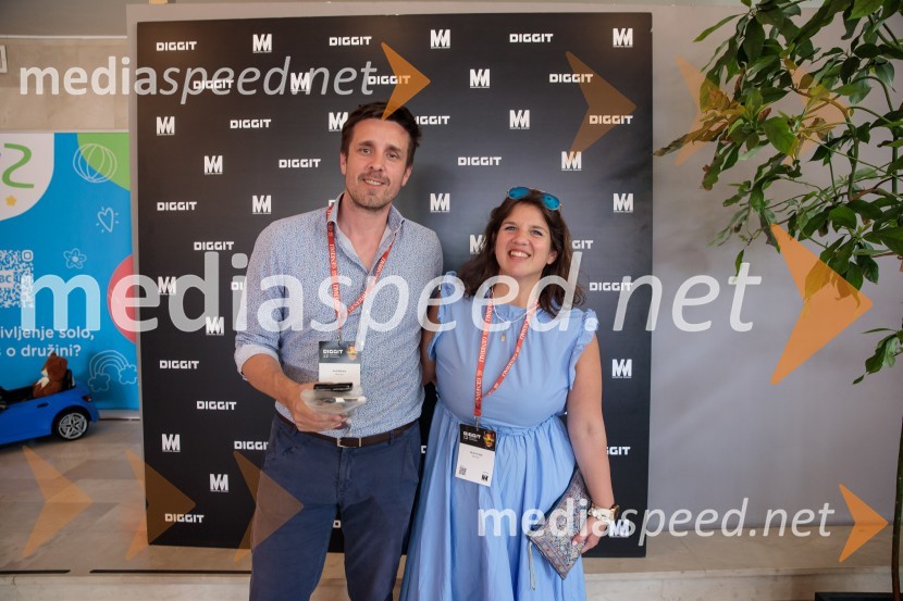  Jure Butinar, PRO Plus;  Nuša Ferkulj, Mercator12. Diggit - konferenca o prihodnosti