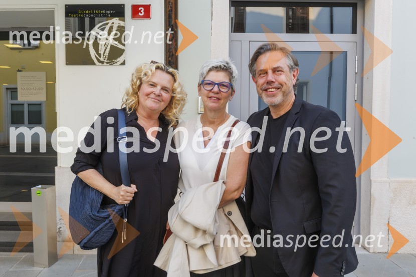  Katja Pegan,  direktorica in režiserka, Gledališče Koper Teatro Capodistria;  Mirjam Drnovšček, direktorica, SNG Nova Gorica;  Danijel Malalan, igralecPodelitev primorske gledališke nagrade Tantadruj in koncert Roka Matka