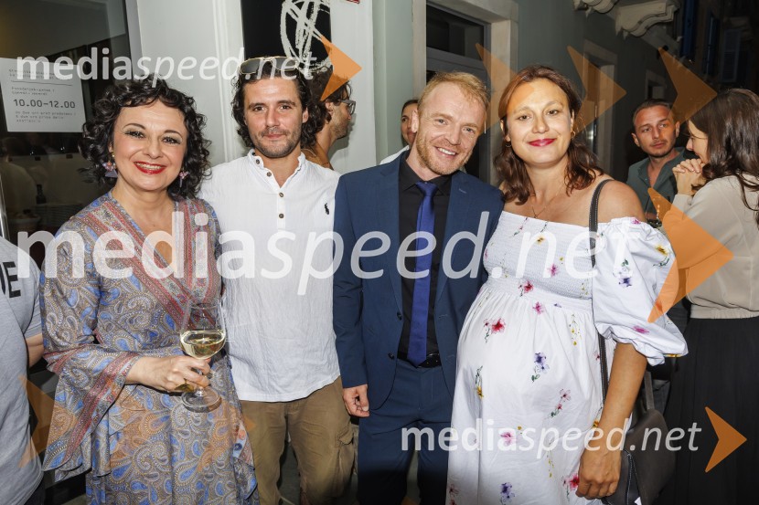  Lara Jankovič, igralka;  Blaž Popovski, igralec;  Rok  Matek, igralec;  Anja Drnovšek, igralkaPodelitev primorske gledališke nagrade Tantadruj in koncert Roka Matka