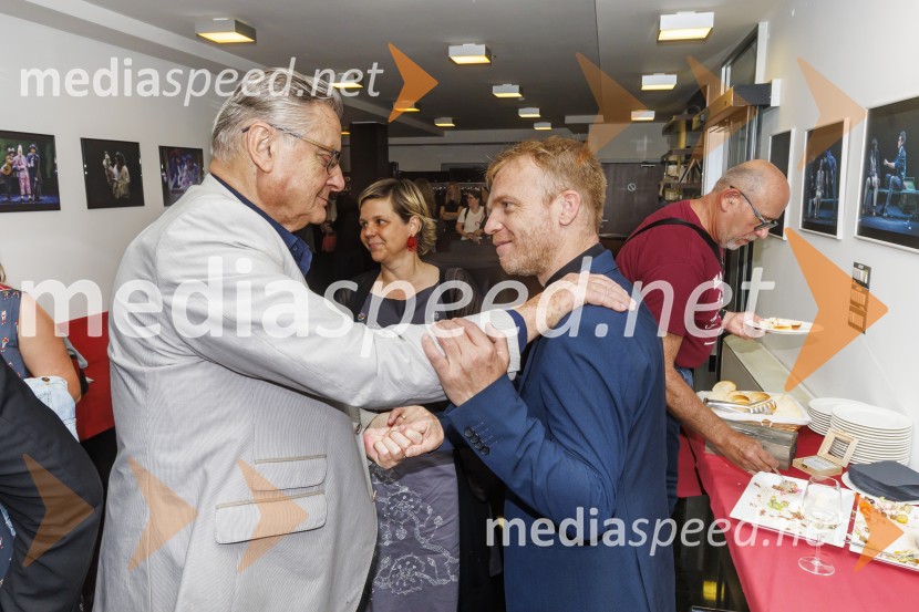  Dušan Mlakar, režiser;  Rok  Matek, igralecPodelitev primorske gledališke nagrade Tantadruj in koncert Roka Matka