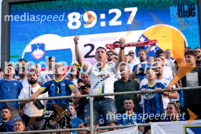 Slovenija - Bosna in Hercegovina, nogomet