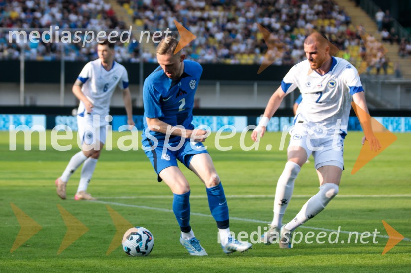 Slovenija - Bosna in Hercegovina, nogomet