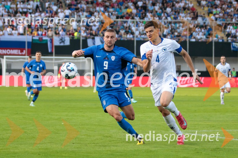 Slovenija - Bosna in Hercegovina, nogomet