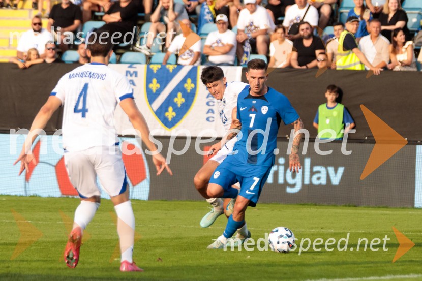 Slovenija - Bosna in Hercegovina, nogomet
