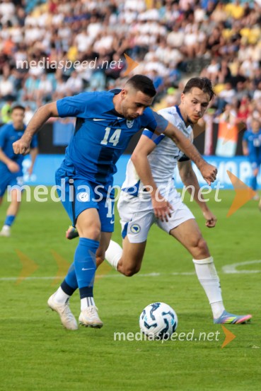 Slovenija - Bosna in Hercegovina, nogomet