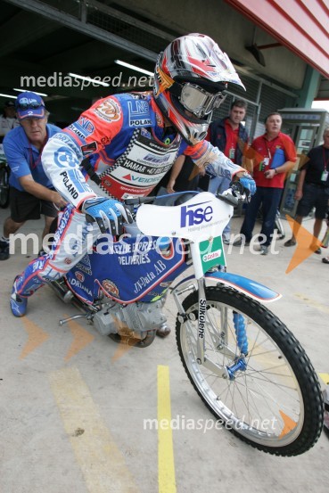 Jason Crump (Avstralija)SPEEDWAY, VN Slovenije 2004