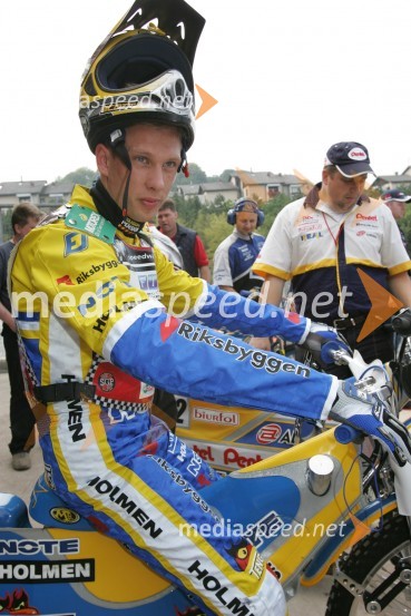 Andreas Jonsson (Švedska)SPEEDWAY, VN Slovenije 2004