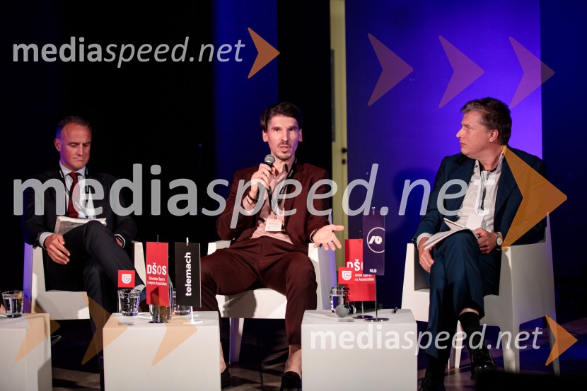  Frans de Weger, BMDW Advocaten, president of the FIFA Dispute Resolution Chamber;  Hrvoje Čabraja, NK Lokomotiva Zagreb & Legal Counsel, Union of European Clubs;  Pieter Paepe, EdsonPoslovni svet športa v vzhodni Evropi, konferenca