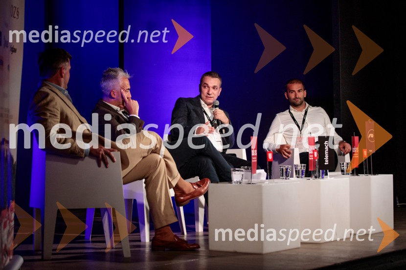  David Skoko, hrvaški Chef, Konoba Batelina;  Andrew Hurwitz, CAAPoslovni svet športa v vzhodni Evropi, konferenca