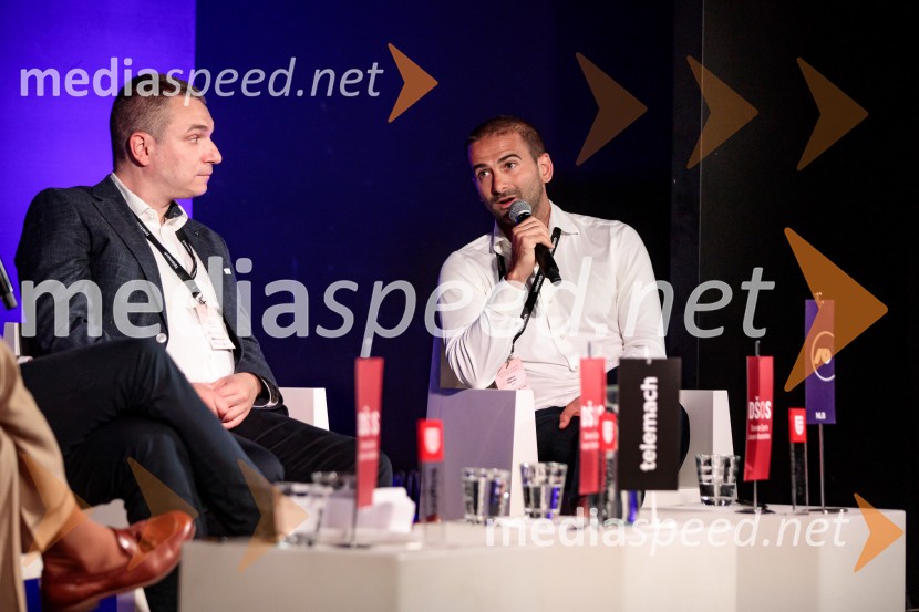  Ivan Todorović, BC Partizan;  Andrew Hurwitz, CAAPoslovni svet športa v vzhodni Evropi, konferenca