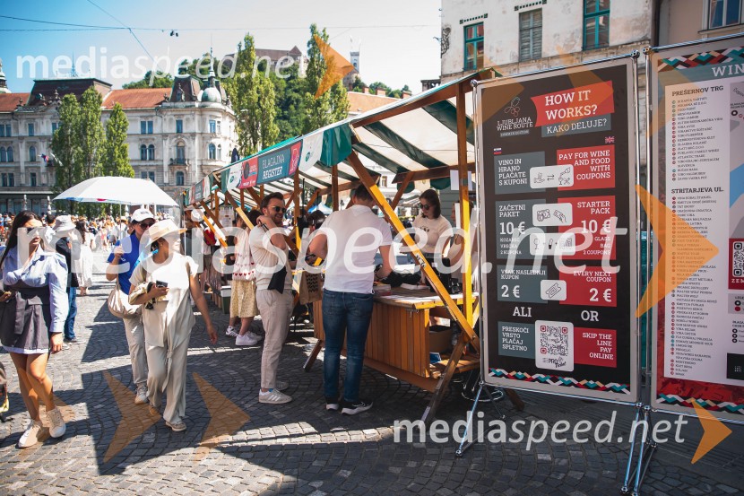 Ljubljanska vinska pot, poletna vinska razvajanja