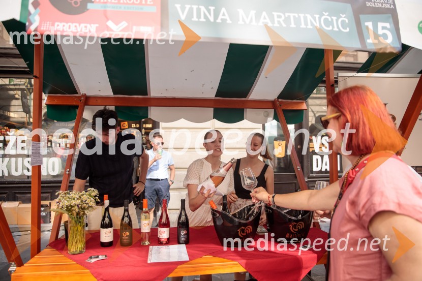 Ljubljanska vinska pot, poletna vinska razvajanja