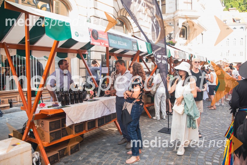 Ljubljanska vinska pot, poletna vinska razvajanja