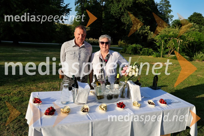 Vrtnice in vino v Botaničnem vrtu Univerze v Mariboru