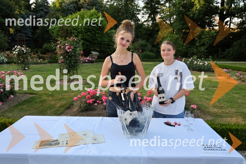 Vrtnice in vino v Botaničnem vrtu Univerze v Mariboru