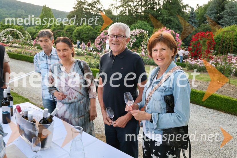 Vrtnice in vino v Botaničnem vrtu Univerze v Mariboru