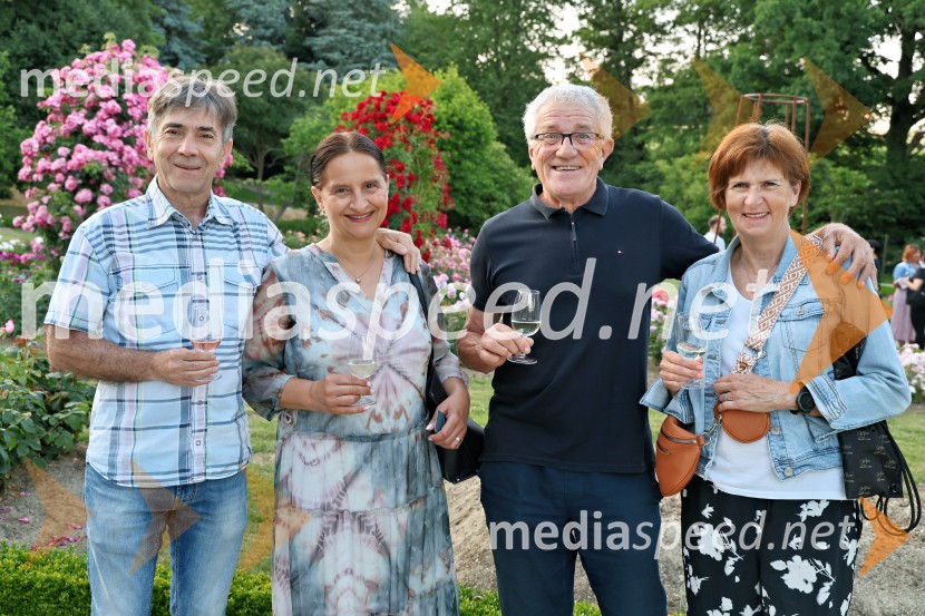 Vrtnice in vino v Botaničnem vrtu Univerze v Mariboru
