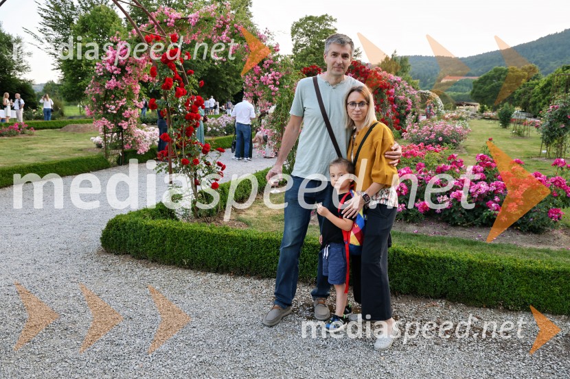 Vrtnice in vino v Botaničnem vrtu Univerze v Mariboru