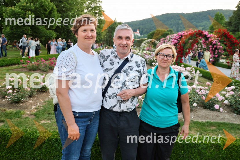 Vrtnice in vino v Botaničnem vrtu Univerze v Mariboru