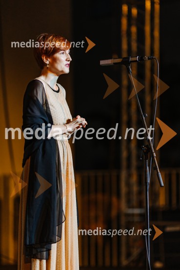 dr. Asta Vrečko, ministrica za kulturoSlavnostno odprtje Amfiteatra SNG Nova Gorica