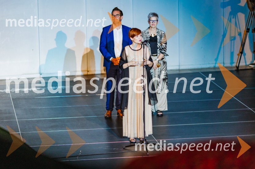  Samo Turel, Župan Mestne občine Nova Gorica; dr. Asta Vrečko, ministrica za kulturo;  Mirjam Drnovšček, direktorica, SNG Nova GoricaSlavnostno odprtje Amfiteatra SNG Nova Gorica