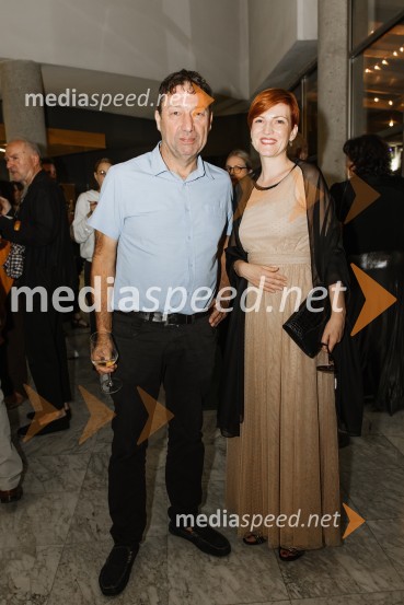  Andrej Šušmelj, prihodnji direktor Kulturnega doma Nova Gorica; dr. Asta Vrečko, ministrica za kulturoSlavnostno odprtje Amfiteatra SNG Nova Gorica