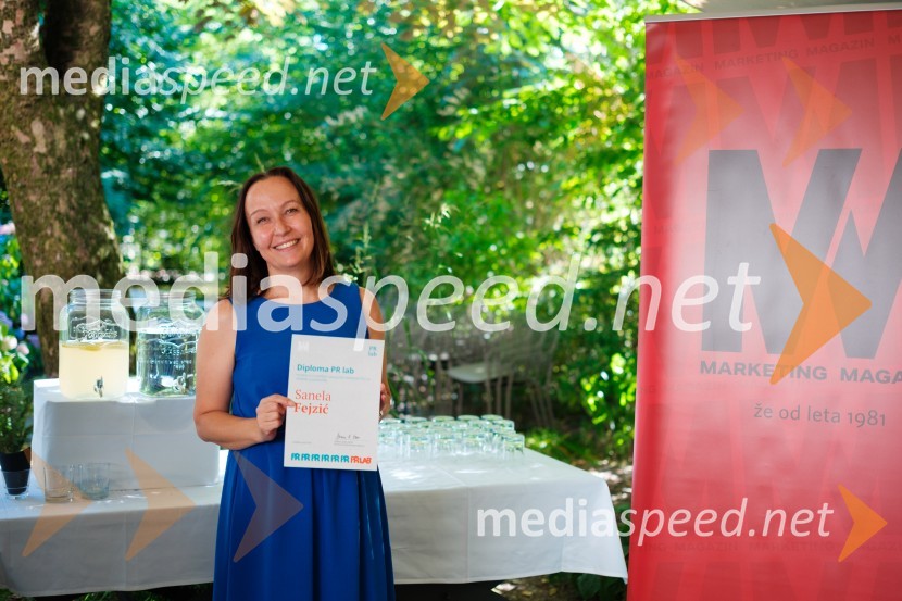  Sanela  Fejzić, revija In Store PR lab, napredna šola za odnose z javnostmi, podelitev diplom 2025