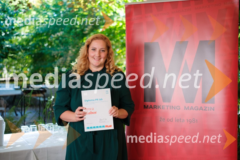  Jerca GaborPR lab, napredna šola za odnose z javnostmi, podelitev diplom 2025
