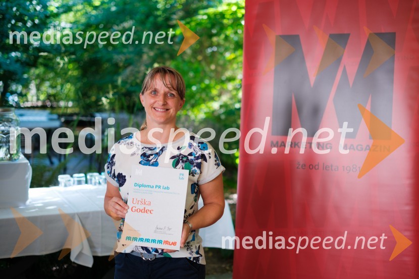  Urška GodecPR lab, napredna šola za odnose z javnostmi, podelitev diplom 2025