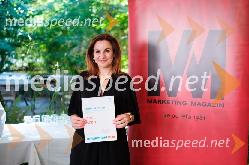  Anja KrenPR lab, napredna šola za odnose z javnostmi, podelitev diplom 2025