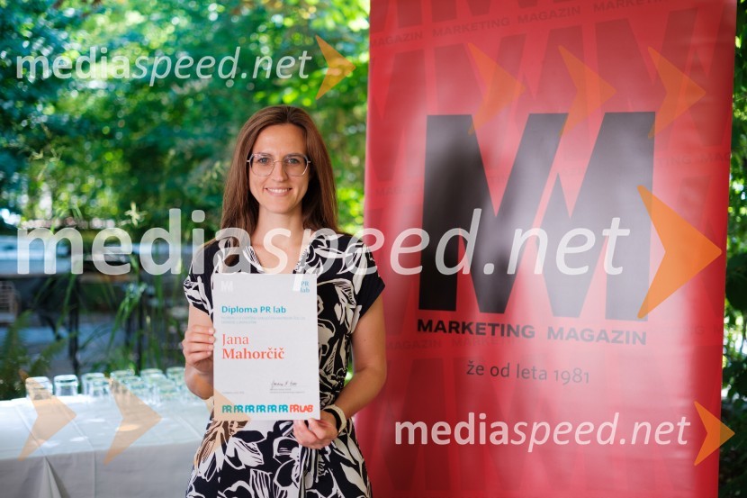  Janja Mahorčič, NUKPR lab, napredna šola za odnose z javnostmi, podelitev diplom 2025