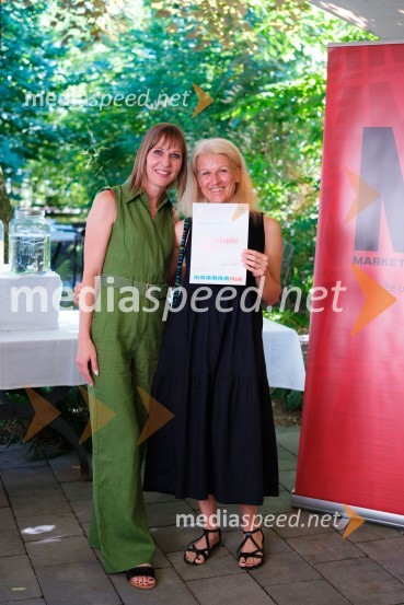 Mateja Repovž, namestnica direktorice na Marketing magazinu in direktorica DIGGIT;  Nada Majdič Mihelec, vodja službe za marketing, T2PR lab, napredna šola za odnose z javnostmi, podelitev diplom 2025